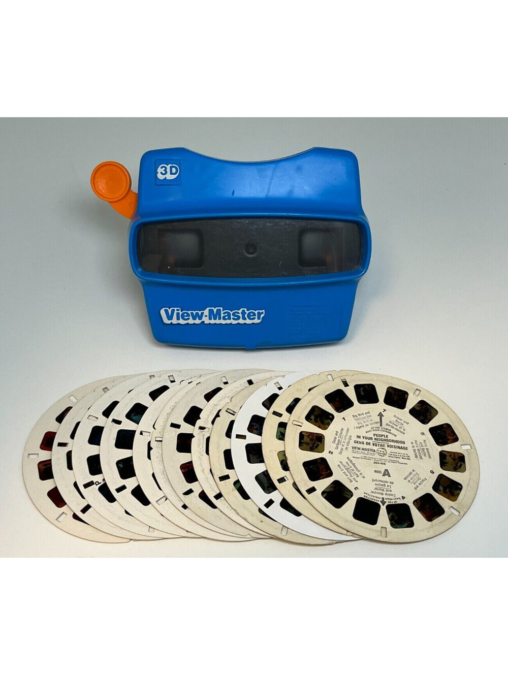 View-Master 3D (Blue) with included Slides - Vintage